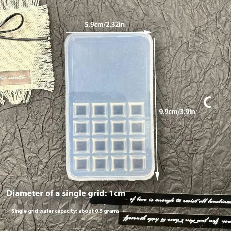 High Transparent Nail Art Palette for Mixing Gel Polish & Nail Designs