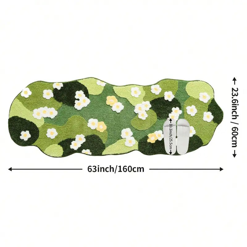 Bathroom Rug Non-Slip Water Absorption Mat - Comfortable Bedroom & Bath Decor