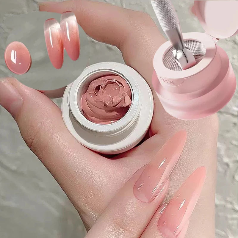 5ml Nail Art Air Cushion Glue for Gradient Manicure & UV Gel - Autumn Winter Decoration