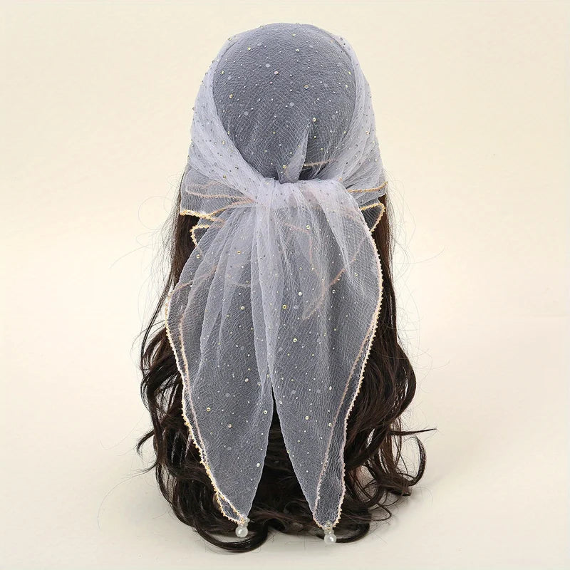 Spring Hot-Selling 75CM Square Silk Scarf Women's Fashion Headscarf Accessories