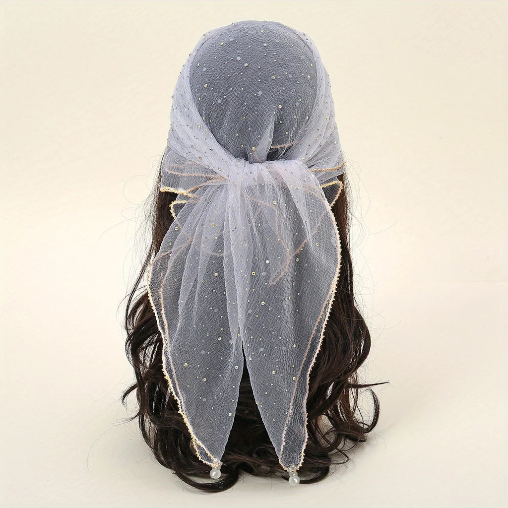 Spring Hot-Selling 75CM Square Silk Scarf Women's Fashion Headscarf Accessories