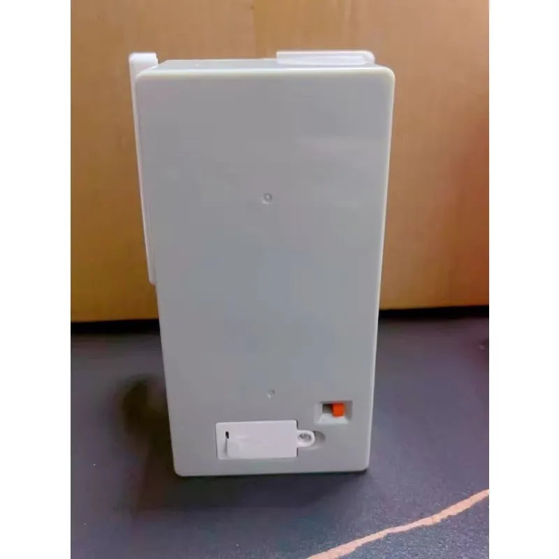 Light-Up Mini Double-Door Refrigerator Dollhouse Model for Pretend Play - 1:12 Scale Food Scene Decoration