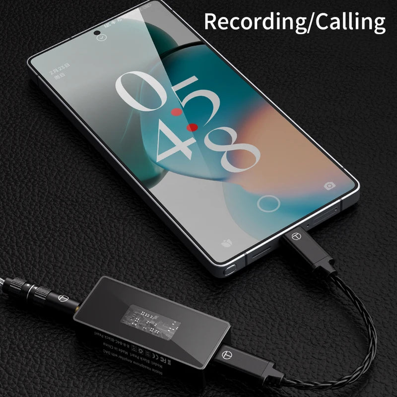 High-Fidelity DAC & Headphone Amplifier for Audiophiles - TRN Black Pearl
