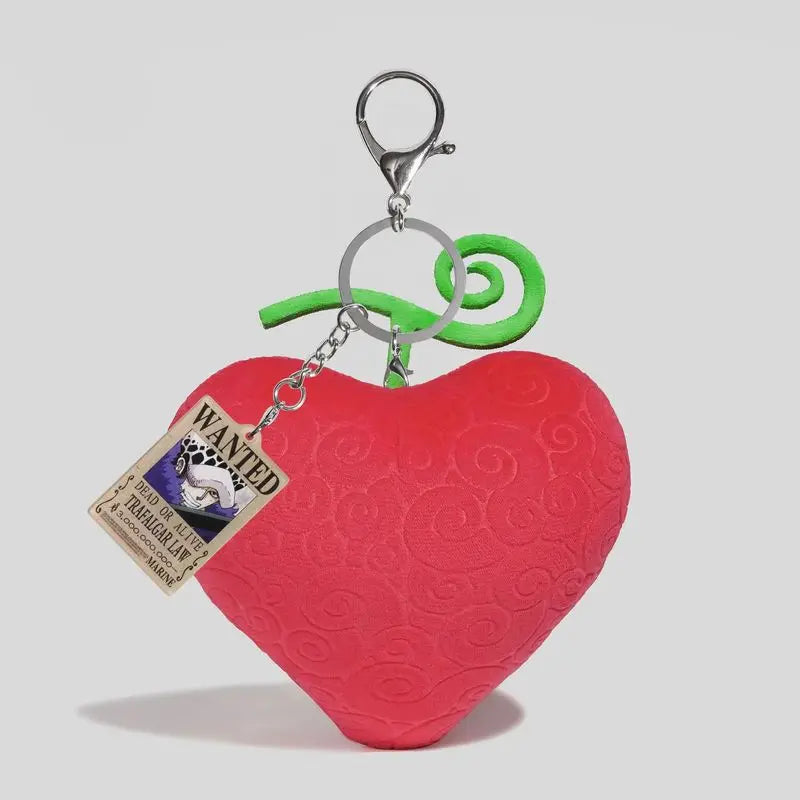Anime Luffy Devil Fruit Keychain Cartoon Backpack Pendant Creative Toy Accessories