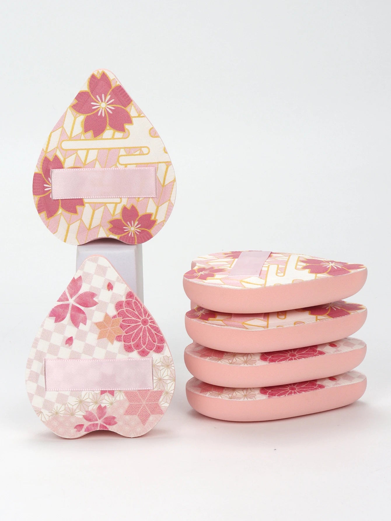 Large Cotton Candy Cosmetic Puff Set - Super Soft Makeup Sponge for Powder & Foundation