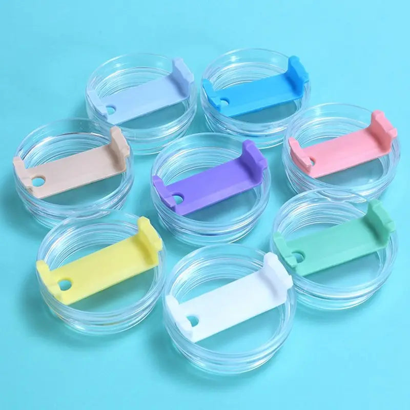 Spill Proof Plastic Replacement Lid for 20/30oz Tumbler Cups - Spill-Resistant, Airtight