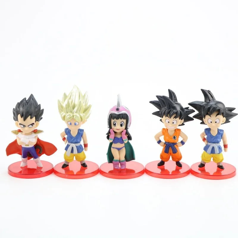 13pcs Dragon Ball Action Figures Set - Super Saiyan Goku & Vegeta Collectible Toys