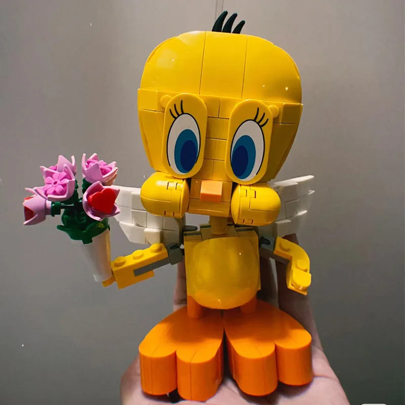 412pcs Bird Building Blocks Kit Creative Decorative Toy Halloween Gift for Living Room