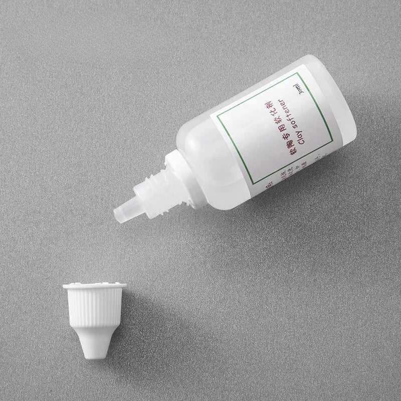 30ml Polymer Clay Softener Oil - DIY Sculpting & Surface Smoothing Aid