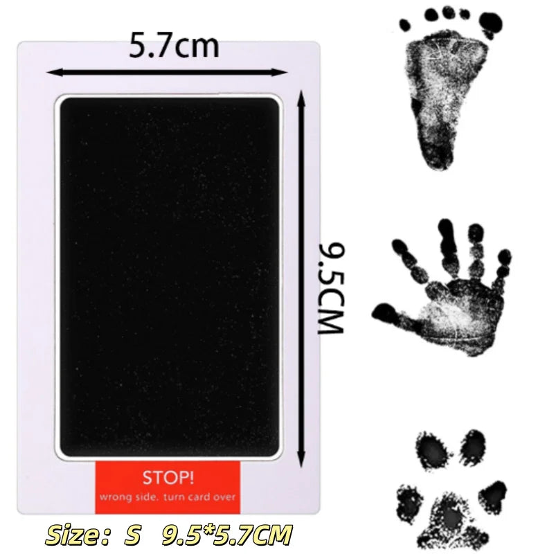 Pet Paw Print Ink Set - Non-Toxic, Wash-Free DIY Memory Keepsake