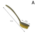 Kitchen Cleaning Brush with Wooden Handle for Dishwashing & Pan Cleaning