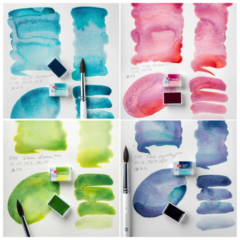 Professional Artist Watercolor Paint Set - Limited Edition Granulation Colors