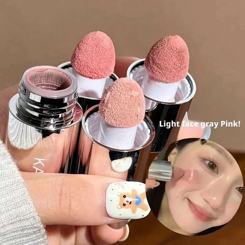 Velvet Liquid Blush Matte Sponge Blusher for Natural, Long-Lasting Makeup