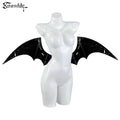 Halloween Cosplay Devil Bat Wings Prop for Costume - Purple & Black