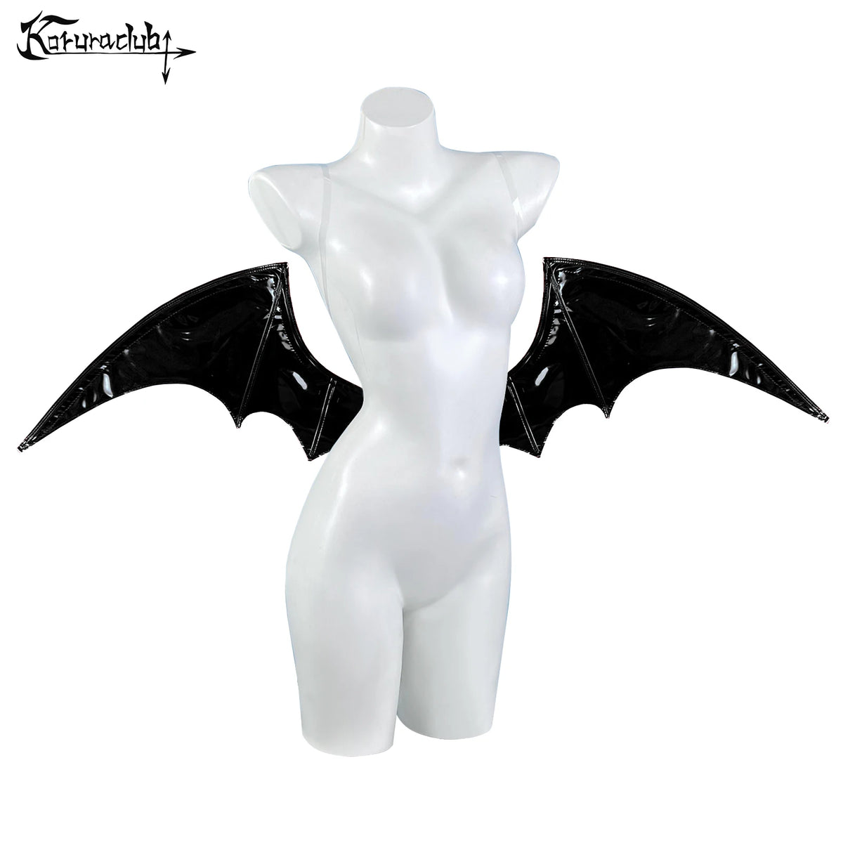 Halloween Cosplay Devil Bat Wings Prop for Costume - Purple & Black