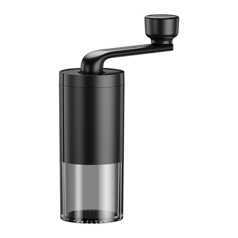 Portable Manual Coffee Grinder Hand Crank Adjustable Bean Mill for Home & Travel