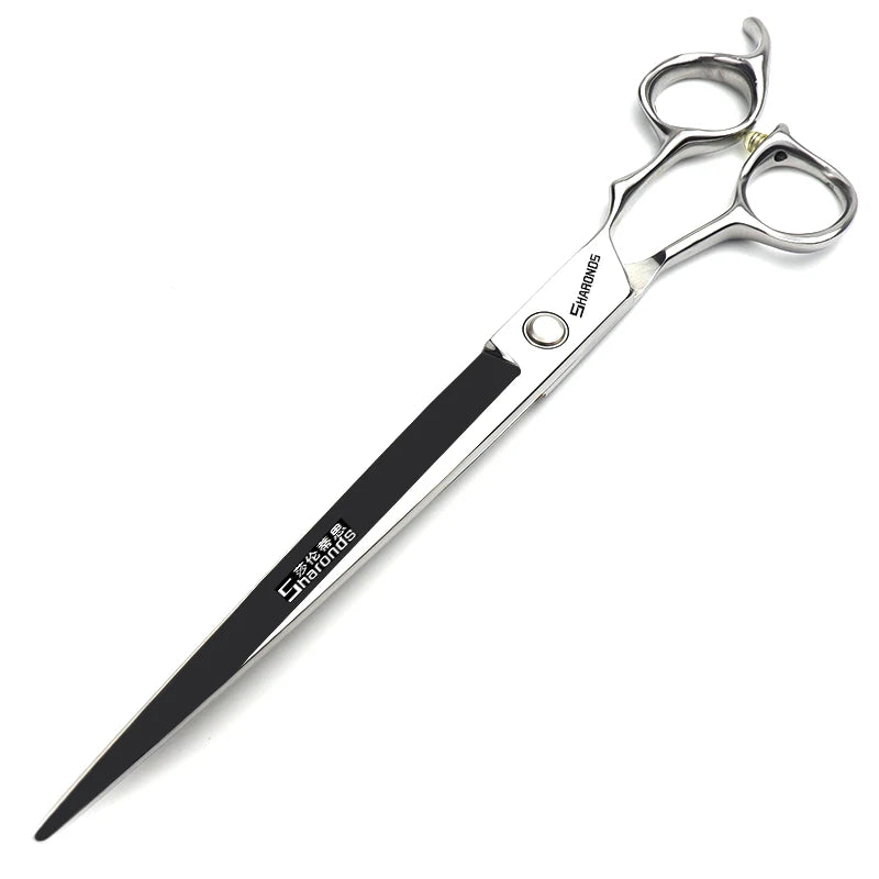 Professional Barber Scissors 6-9 Inch Flat Teeth Hair Cutting Shears - Multiple Colors
