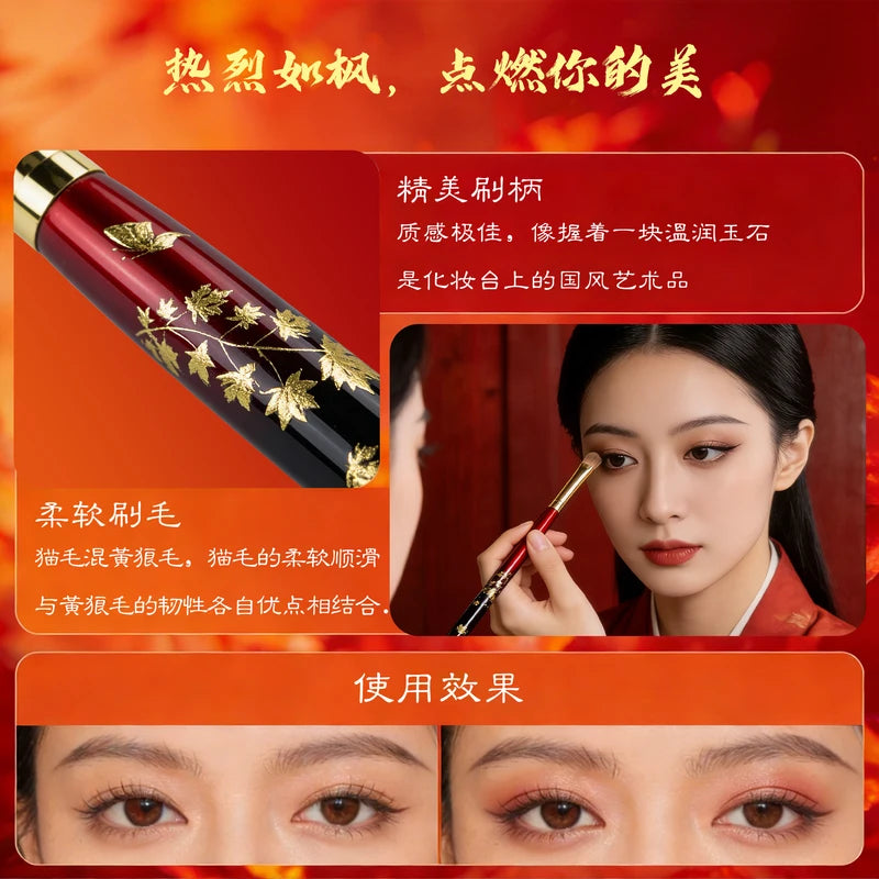 Large Fluffy Eyeshadow Brush for All-Day Makeup, Lightweight & Durable Handle