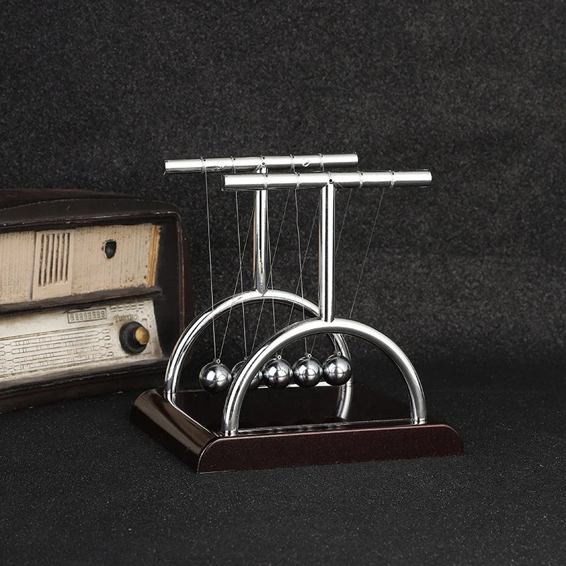Newton's Cradle Steel Ball Physics Ornament Stress Relief Desk Toy