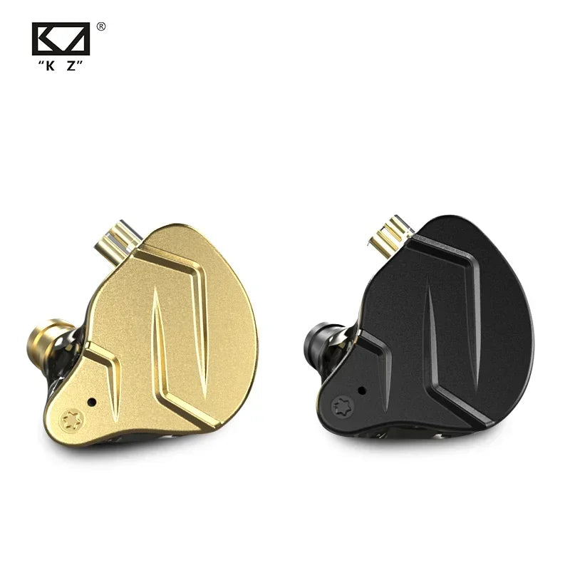 Hybrid In-Ear Earphones with Noise Cancelling, Metal Build, 1BA+1DD Driver