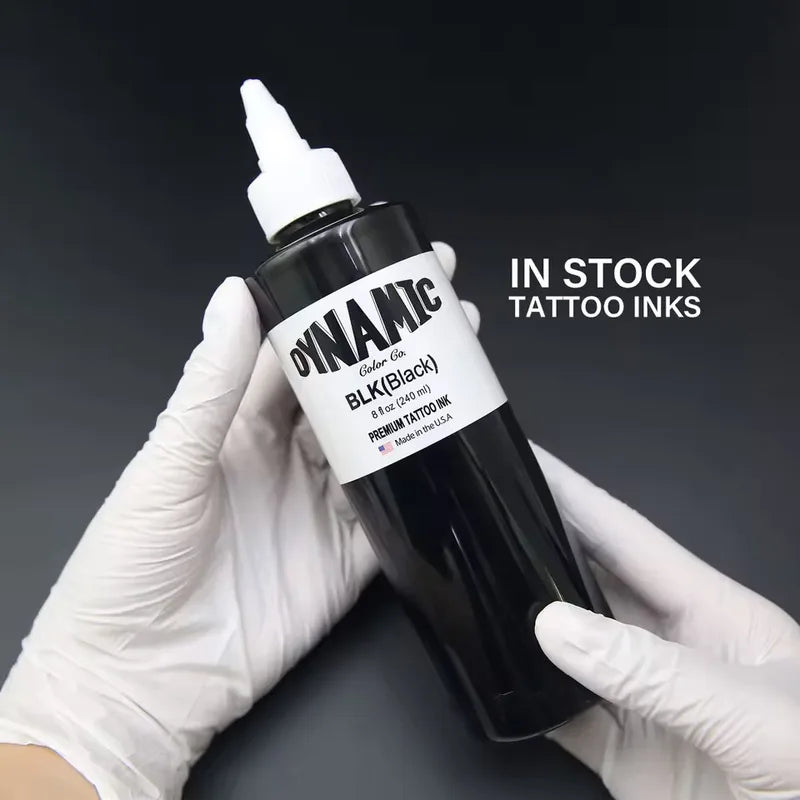 8oz 240ml Professional Black Tattoo Ink Triple Black Pigment for Skin & Body Art