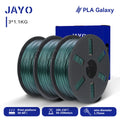 Galaxy PLA 3D Printer Filament Sparkle Glitter Chameleon Changing Colors 1.75MM