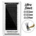 Eyelash Extension Kit 16 Rows Cashmere Matte Ultra Black Volume Lashes
