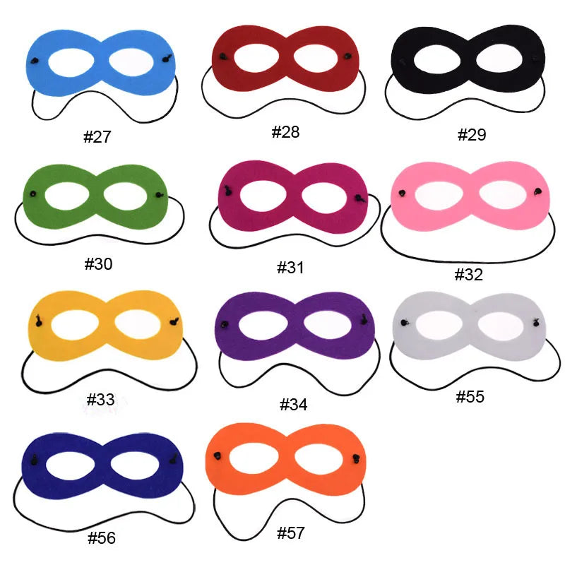 Kids Halloween & Party Eye Mask - Costume Face Mask for Birthday Wedding