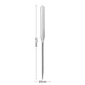 2pcs Makeup Mixing Palette Set with Stainless Steel Spatula for Foundation & Nail Art