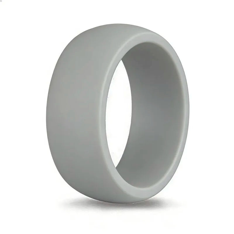 Sports Silicone Finger Rings for Men - Hypoallergenic Flexible Exercise Bands