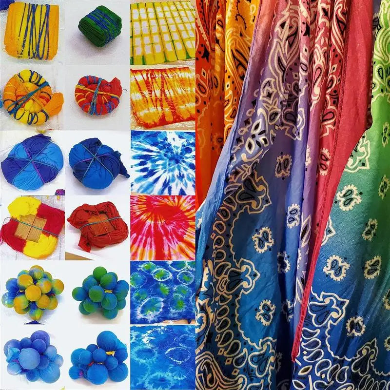 Fabric Dye Powder for Textile & Garment Tie Dyeing - 10g Multifunctional Pigment for Cotton, Nylon & Old Clothes Refurbishment