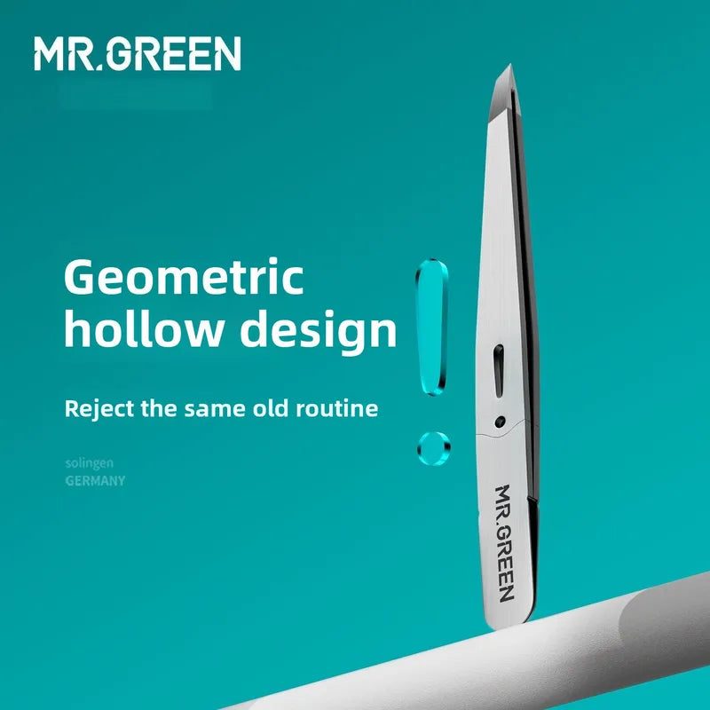 Eyebrow & Beard Tweezer Tool - Professional Hair Removal Clipper