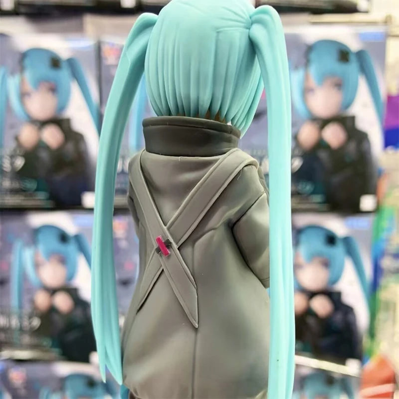 Colorful Hatsune Miku Action Figure Ornament Toy - 20.5cm PVC Collectible