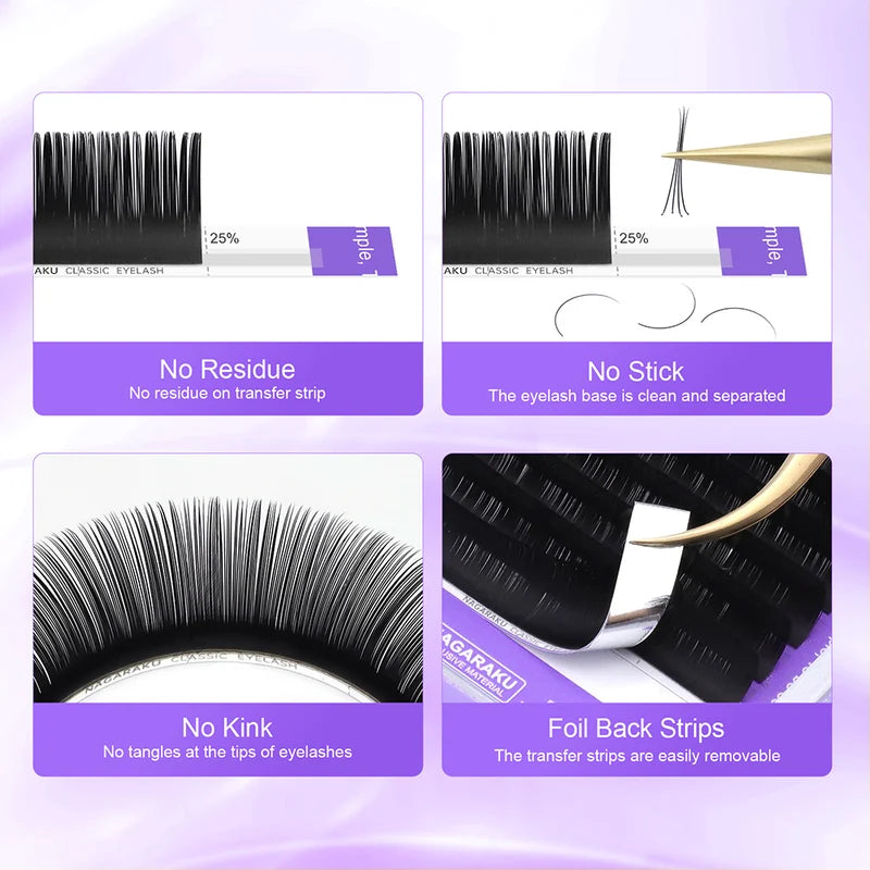 Wholesale Mink False Eyelashes Case Set - 15 Packs, 16 Rows, Premium Quality