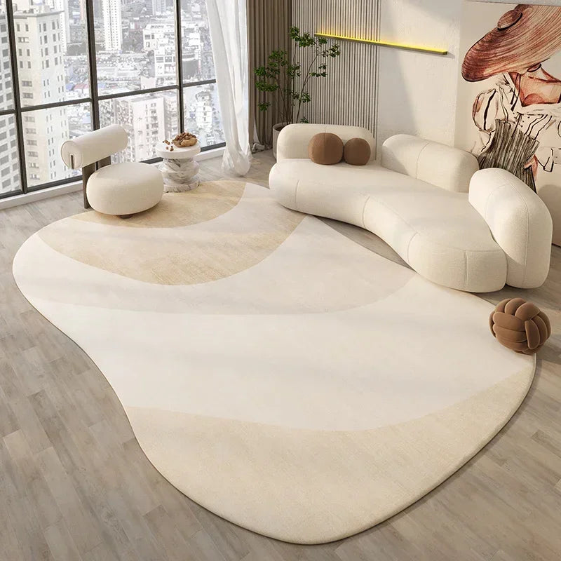 Living Room Carpet Fluffy Plush Rug Non-slip Thickened Home Decor