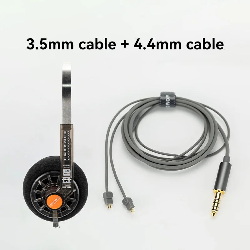 On-Ear Headphones with 40mm Dynamic Driver, 3.5mm Plug, Wide Compatibility