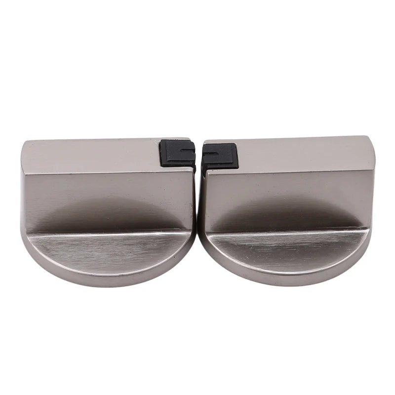 Universal Metal Gas Stove Control Knobs 6mm/8mm for Oven & Cooktop (2 Pack)