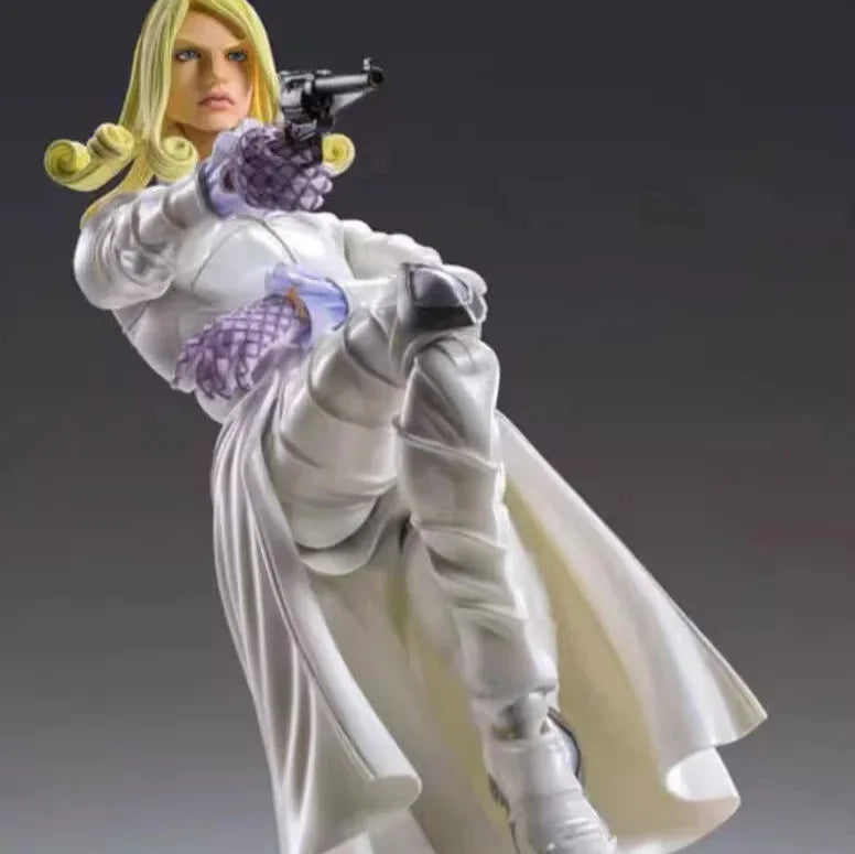 Jojo Bizarre Adventure Action Figure - Valentine Steel Ball Run Collectible Model for Anime Fans