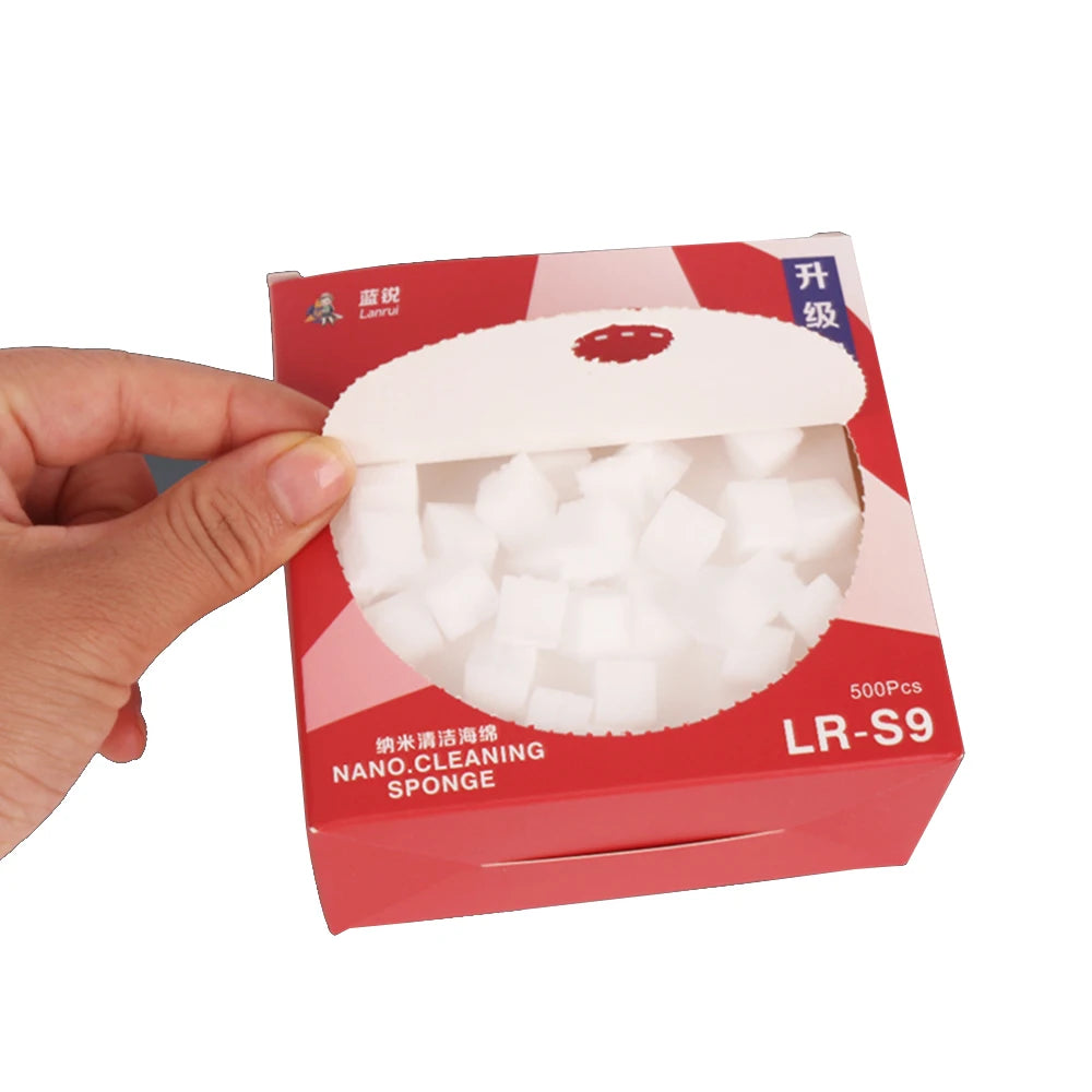 Nano Cleaning Sponge for Mobile Phone Repair Screen Camera PCB Dust Removal 500PCS