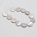 15x15mm Baroque Freshwater Pearl Coin Beads for Jewelry Making - DIY Necklace Supplies