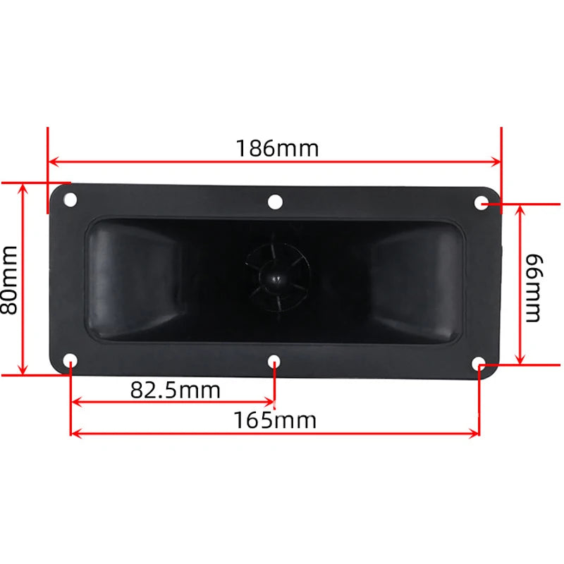 2Pcs Rectangular Piezo Tweeter 186x80MM 150W High Power Soundbar Speaker