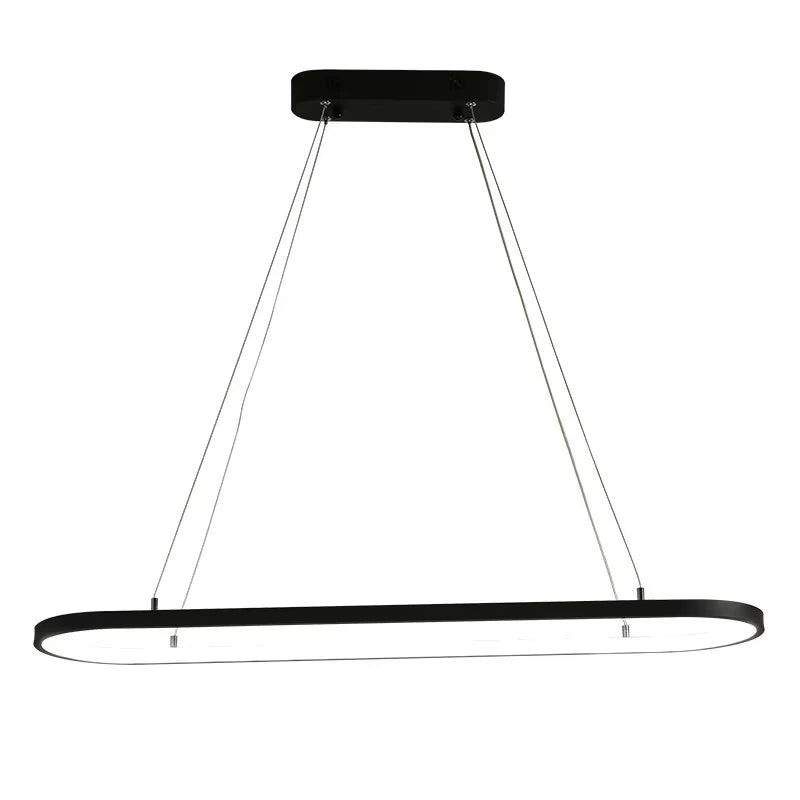 Modern LED Pendant Lighting for Indoor Spaces - Dimmable Ceiling Lamp with Remote Control