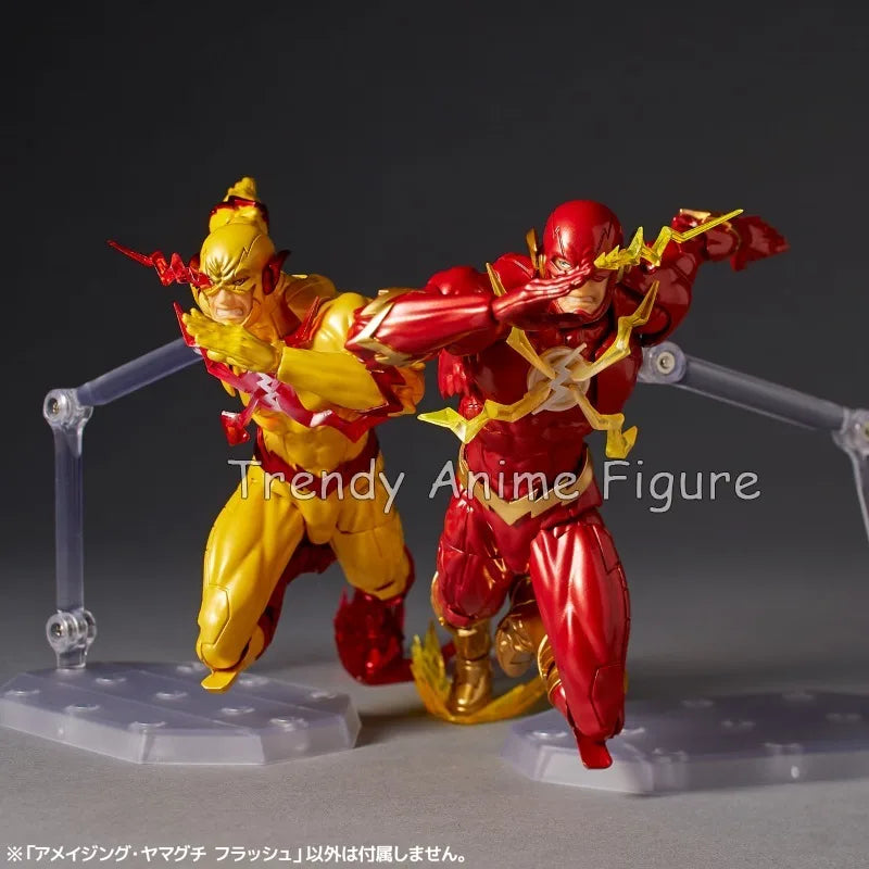 Movable Action Figure 17cm Flash Yamaguchi Toy Collection - Blue & Red Variants