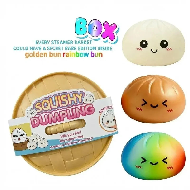 Halloween Ghost Dumplings Toy Soft Slow Resilience Squishy Fidget