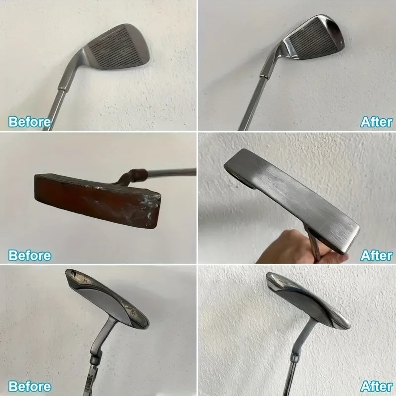 Golf Club Polishing Wax - Scratch Removal & Mirror Shine Restorer
