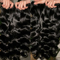 Double Drawn Human Hair Bundles - Brazilian Virgin Hair Extensions 16+ Inches