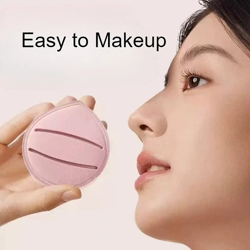 Water-Absorbing Makeup Puff Set - Soft Dual-Use Sponge for Foundation & Blush