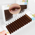 Volume Eyelash Extensions C CC D Brown Natural Mink Lashes Tray