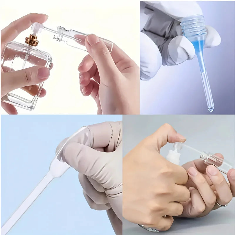 10-Piece Perfume Filling Tool Set Syringe Funnel Dropper Pump Extractor