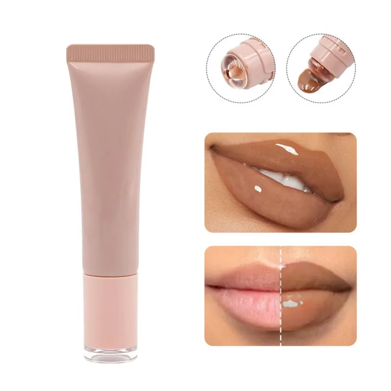 Moisturizing Lip Gloss for Women & Girls - Vegan Lip Makeup with Custom Logo